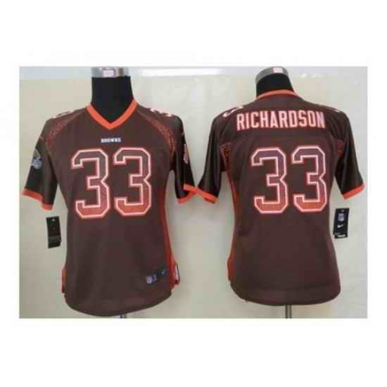 nike women nfl jerseys Cleveland Browns #33 richardson brown[Elite drift fashion]